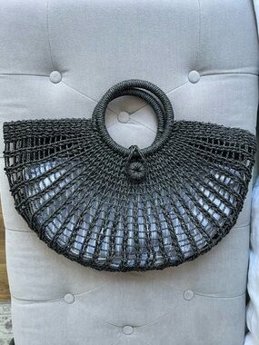 Monserrat De Lucca Raffia Handbag from Anthropologie NWOT